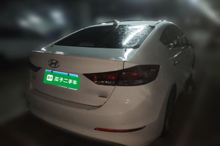 Used Hyundai Elantra (6th Generation / Lingdong) 2016 1.6L Automatic ZhiXuan – Elite Version Rear Right 45 Deg