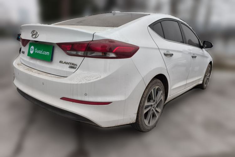 Used Hyundai Elantra (6th Generation / Lingdong) 2016 1.6L Automatic ZhiXuan – Elite Version Rear Right 45 Deg