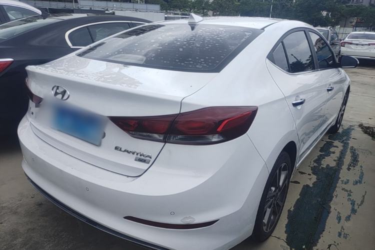 Used Hyundai Elantra (6th Generation / Lingdong) 2016 1.6L Automatic ZhiXuan – Elite Version Rear Right 45 Deg