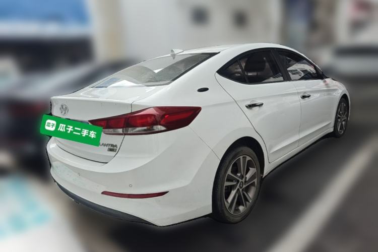 Used Hyundai Elantra (6th Generation / Lingdong) 2016 1.6L Automatic ZhiXuan – Elite Version Rear Right 45 Deg