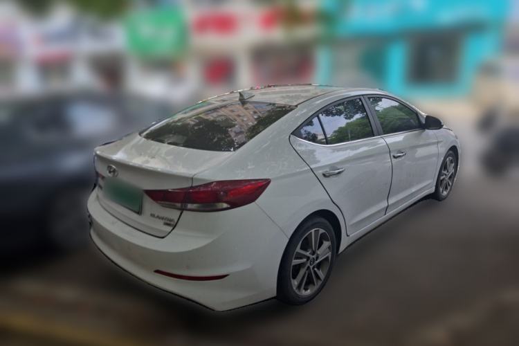 Used Hyundai Elantra (6th Generation / Lingdong) 2016 1.6L Automatic ZhiXuan – Elite Version Rear Right 45 Deg
