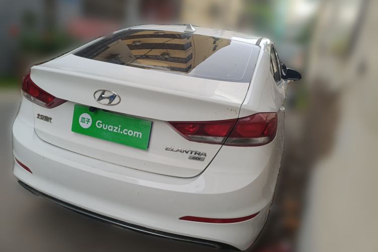 Used Hyundai Elantra (6th Generation / Lingdong) 2016 1.6L Automatic ZhiXuan – Elite Version Rear Right 45 Deg