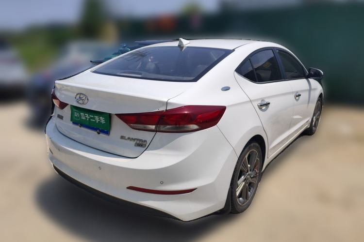 Used Hyundai Elantra (6th Generation / Lingdong) 2016 1.6L Automatic ZhiXuan – Elite Version Rear Right 45 Deg
