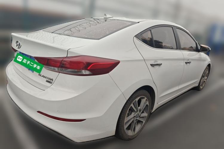 Used Hyundai Elantra (6th Generation / Lingdong) 2016 1.6L Automatic ZhiXuan – Elite Version Rear Right 45 Deg