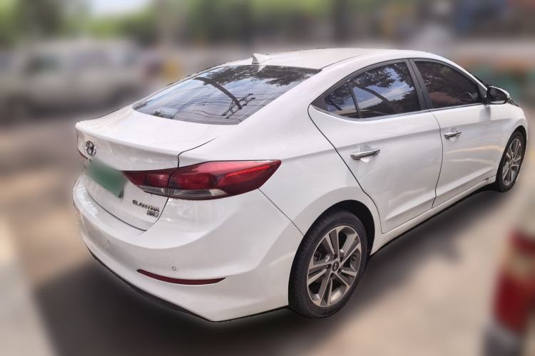 Used Hyundai Elantra (6th Generation / Lingdong) 2016 1.6L Automatic ZhiXuan – Elite Version Rear Right 45 Deg
