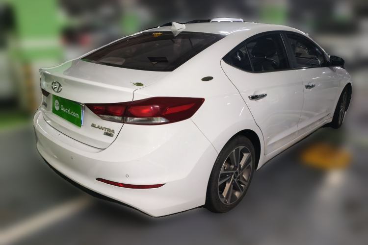 Used Hyundai Elantra (6th Generation / Lingdong) 2016 1.6L Automatic ZhiXuan – Elite Version Rear Right 45 Deg