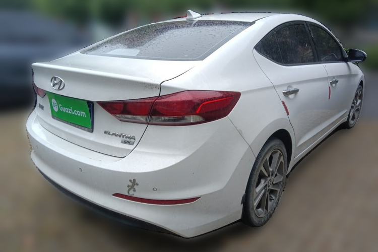 Used Hyundai Elantra (6th Generation / Lingdong) 2016 1.6L Automatic ZhiXuan – Elite Version Rear Right 45 Deg