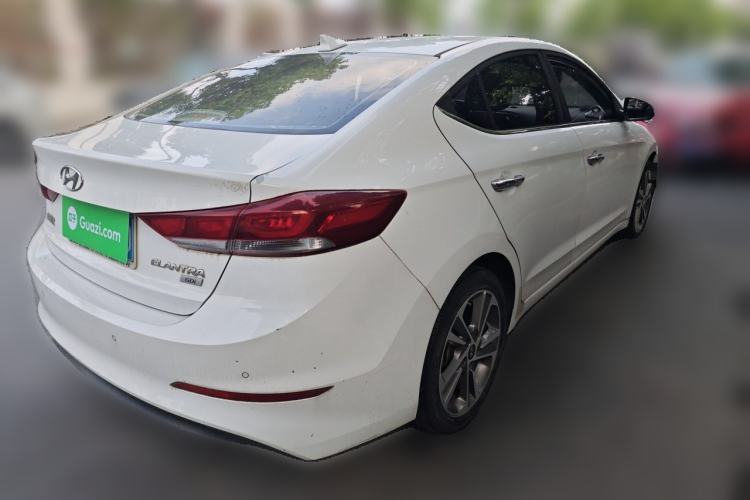 Used Hyundai Elantra (6th Generation / Lingdong) 2016 1.6L Automatic ZhiXuan · Luxury Version Rear Right 45 Deg