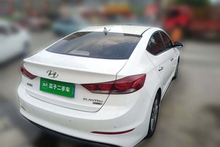 Used Hyundai Elantra (6th Generation / Lingdong) 2016 1.4T Dual-Clutch Xuan Dong · Dynamic Version Rear Right 45 Deg