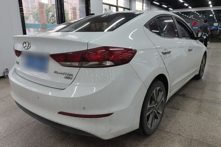 Used Hyundai Elantra (6th Generation / Lingdong) 2016 1.6L Automatic ZhiXuan – Elite Version Rear Right 45 Deg