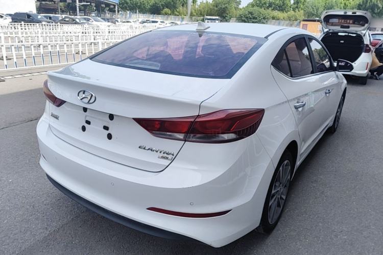 Used Hyundai Elantra (6th Generation / Lingdong) 2016 1.6L Automatic ZhiXuan – Elite Version Rear Right 45 Deg