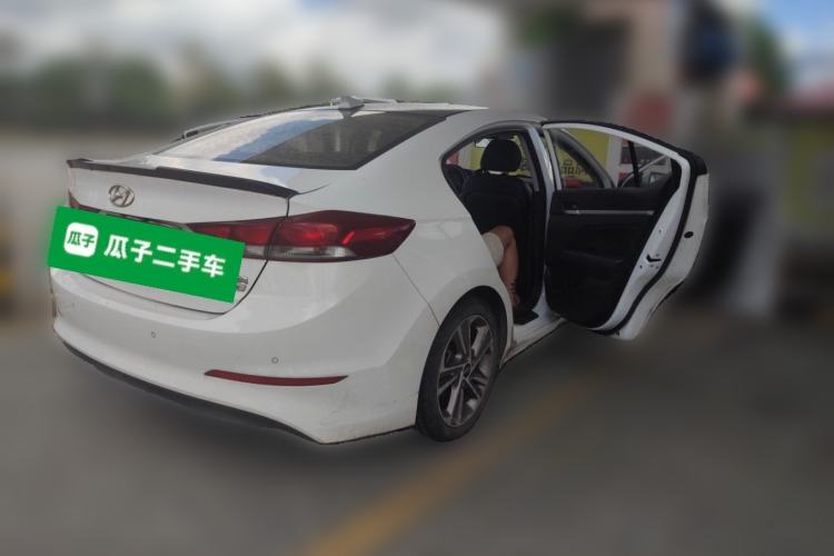 Used Hyundai Elantra (6th Generation / Lingdong) 2016 1.6L Automatic ZhiXuan – Elite Version Rear Right 45 Deg