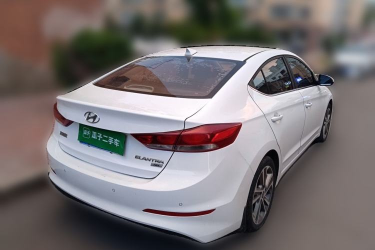 Used Hyundai Elantra (6th Generation / Lingdong) 2016 1.6L Automatic ZhiXuan – Elite Version Rear Right 45 Deg