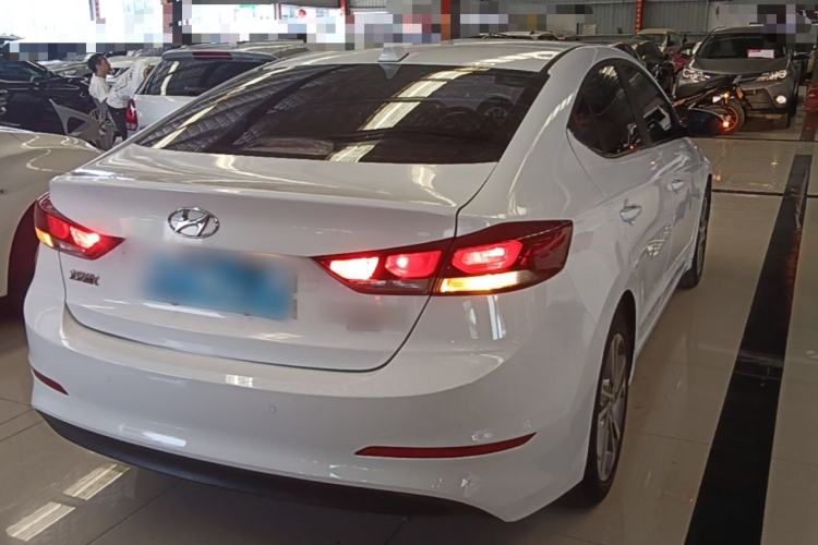 Used Hyundai Elantra (6th Generation / Lingdong) 2016 1.6L Automatic ZhiXuan – Elite Version Rear Right 45 Deg
