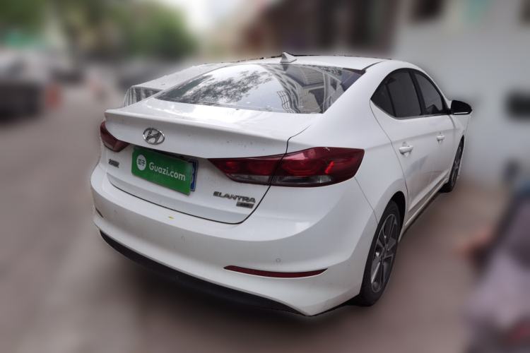 Used Hyundai Elantra (6th Generation / Lingdong) 2016 1.6L Automatic ZhiXuan – Elite Version Rear Right 45 Deg