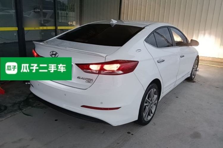 Used Hyundai Elantra (6th Generation / Lingdong) 2016 1.6L Automatic ZhiXuan – Elite Version Rear Right 45 Deg