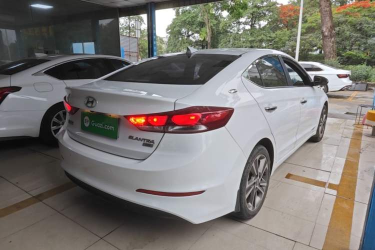 Used Hyundai Elantra (6th Generation / Lingdong) 2016 1.6L Automatic ZhiXuan – Elite Version Rear Right 45 Deg