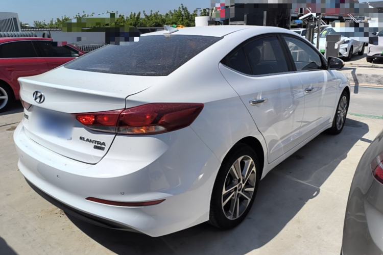 Used Hyundai Elantra (6th Generation / Lingdong) 2016 1.6L Automatic ZhiXuan – Elite Version Rear Right 45 Deg
