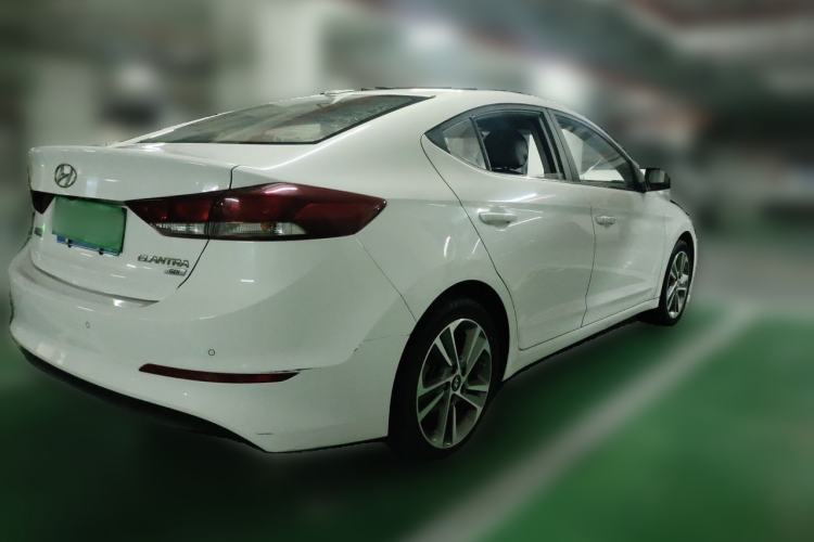 Used Hyundai Elantra (6th Generation / Lingdong) 2016 1.6L Automatic ZhiXuan – Elite Version Rear Right 45 Deg