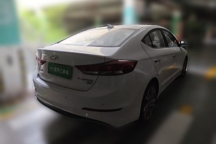 Used Hyundai Elantra (6th Generation / Lingdong) 2016 1.6L Automatic ZhiXuan – Elite Version Rear Right 45 Deg