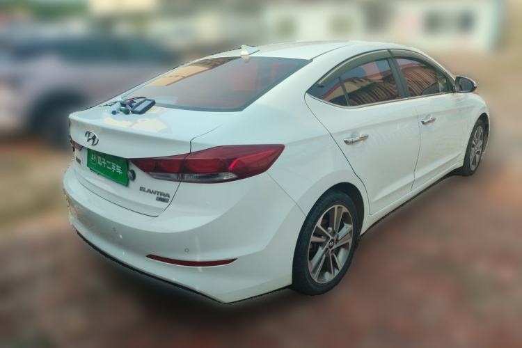 Used Hyundai Elantra (6th Generation / Lingdong) 2016 1.6L Automatic ZhiXuan · Luxury Version Rear Right 45 Deg