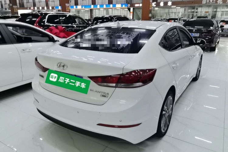 Used Hyundai Elantra (6th Generation / Lingdong) 2016 1.6L Automatic ZhiXuan – Elite Version Rear Right 45 Deg
