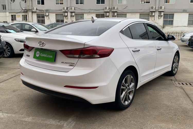Used Hyundai Elantra (6th Generation / Lingdong) 2016 1.6L Automatic ZhiXuan – Elite Version Rear Right 45 Deg