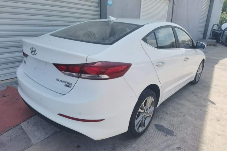 Used Hyundai Elantra (6th Generation / Lingdong) 2016 1.6L Automatic ZhiXuan – Elite Version Rear Right 45 Deg