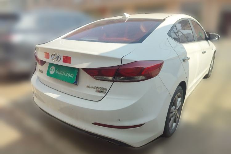 Used Hyundai Elantra (6th Generation / Lingdong) 2016 1.4T Dual-Clutch Xuan Dong·Elite Version Rear Right 45 Deg