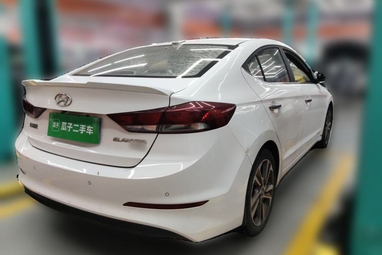 Used Hyundai Elantra (6th Generation / Lingdong) 2016 1.6L Automatic ZhiXuan – Elite Version Rear Right 45 Deg