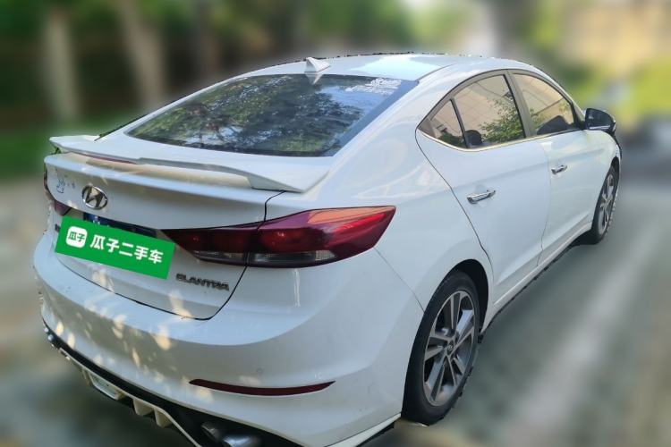 Used Hyundai Elantra (6th Generation / Lingdong) 2016 1.6L Automatic ZhiXuan – Elite Version Rear Right 45 Deg