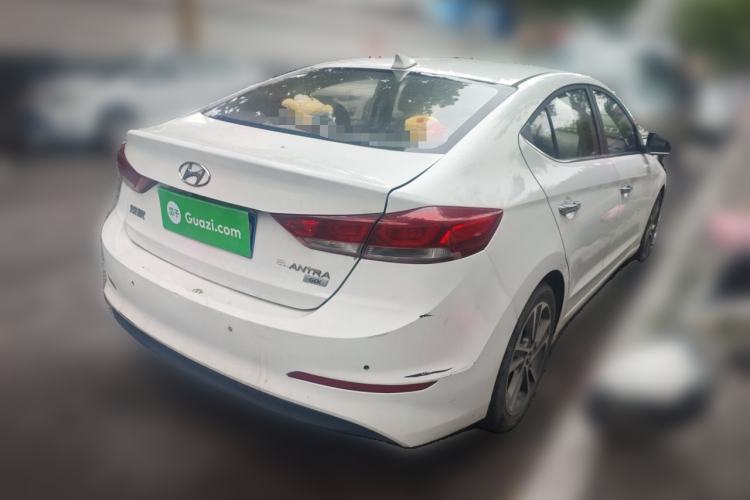 Used Hyundai Elantra (6th Generation / Lingdong) 2016 1.6L Automatic ZhiXuan · Luxury Version Rear Right 45 Deg