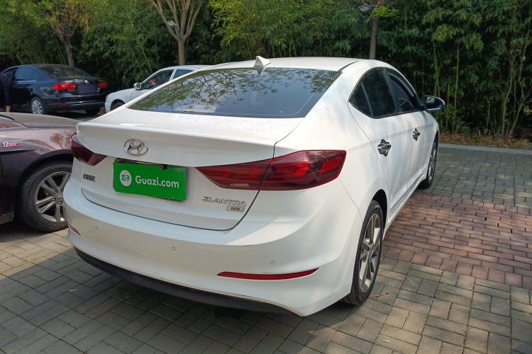 Used Hyundai Elantra (6th Generation / Lingdong) 2016 1.6L Automatic ZhiXuan – Elite Version Rear Right 45 Deg