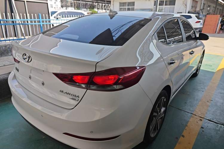 Used Hyundai Elantra (6th Generation / Lingdong) 2016 1.6L Automatic ZhiXuan – Elite Version Rear Right 45 Deg