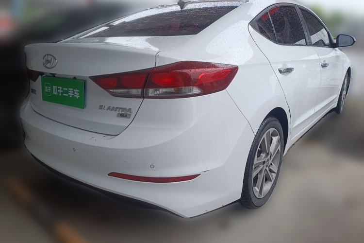 Used Hyundai Elantra (6th Generation / Lingdong) 2016 1.6L Automatic ZhiXuan – Elite Version Rear Right 45 Deg