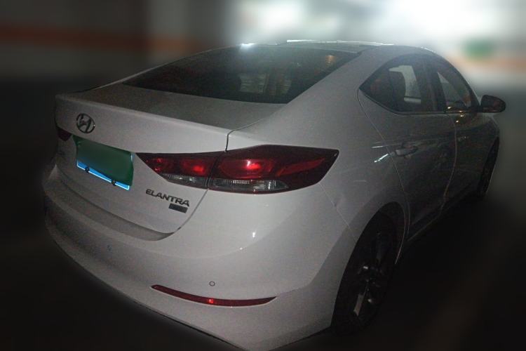 Used Hyundai Elantra (6th Generation / Lingdong) 2016 1.6L Automatic ZhiXuan – Elite Version Rear Right 45 Deg