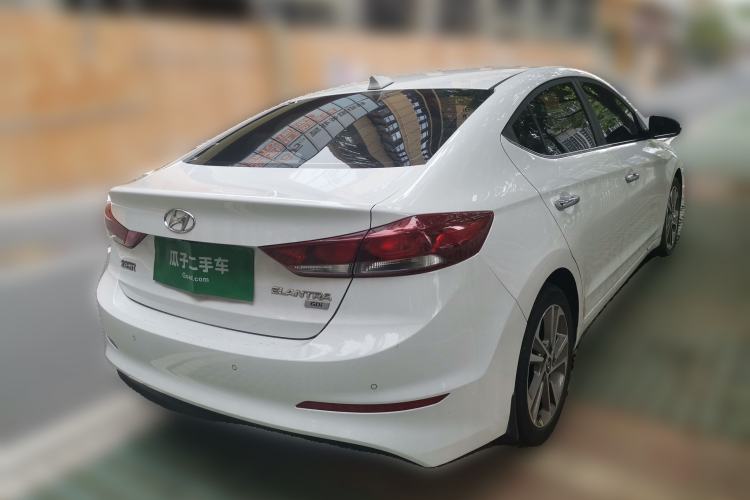Used Hyundai Elantra (6th Generation / Lingdong) 2016 1.6L Automatic ZhiXuan – Elite Version Rear Right 45 Deg