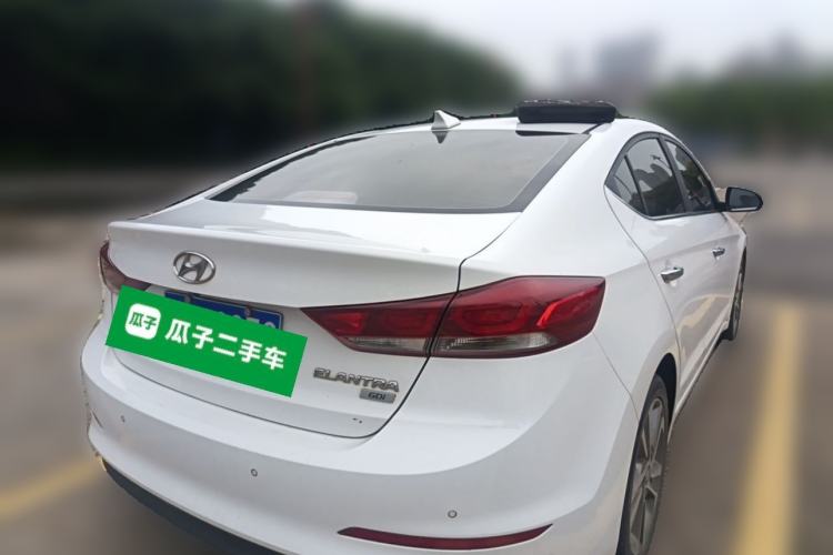 Used Hyundai Elantra (6th Generation / Lingdong) 2016 1.6L Automatic ZhiXuan · Luxury Version Rear Right 45 Deg
