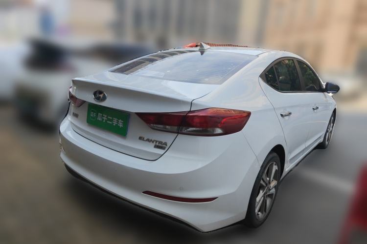Used Hyundai Elantra (6th Generation / Lingdong) 2016 1.6L Automatic ZhiXuan – Elite Version Rear Right 45 Deg