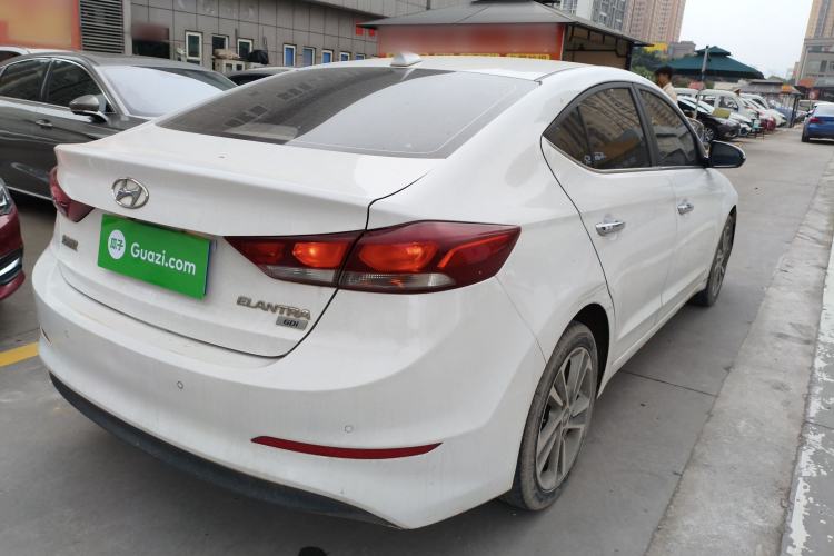 Used Hyundai Elantra (6th Generation / Lingdong) 2016 1.6L Automatic ZhiXuan – Elite Version Rear Right 45 Deg