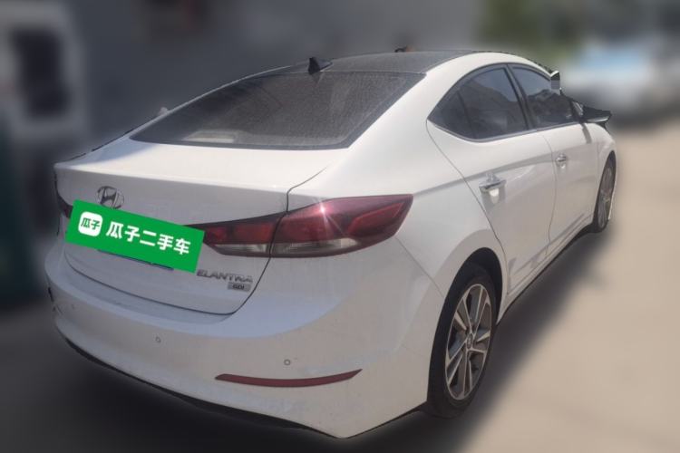Used Hyundai Elantra (6th Generation / Lingdong) 2016 1.6L Automatic ZhiXuan – Elite Version Rear Right 45 Deg