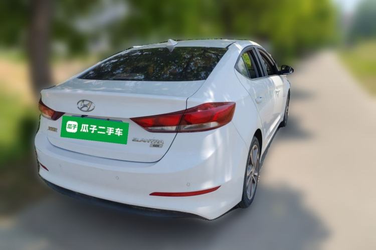 Used Hyundai Elantra (6th Generation / Lingdong) 2016 1.6L Automatic ZhiXuan – Elite Version Rear Right 45 Deg