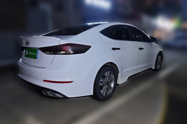 Used Hyundai Elantra (6th Generation / Lingdong) 2016 1.6L Manual ZhiXuan·Youth Edition Rear Right 45 Deg