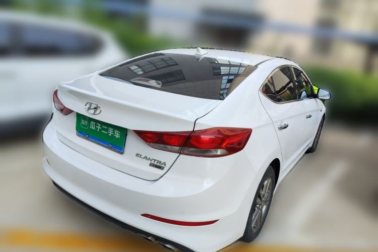 Used Hyundai Elantra (6th Generation / Lingdong) 2016 1.4T Dual-Clutch Xuan Dong · Dynamic Version Rear Right 45 Deg