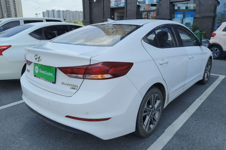 Used Hyundai Elantra (6th Generation / Lingdong) 2016 1.6L Automatic ZhiXuan – Elite Version Rear Right 45 Deg