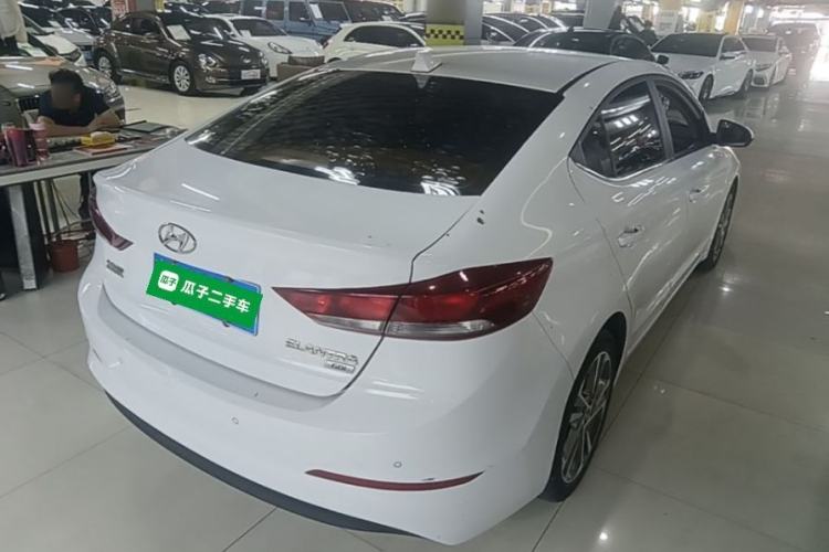 Used Hyundai Elantra (6th Generation / Lingdong) 2016 1.6L Automatic ZhiXuan – Elite Version Rear Right 45 Deg