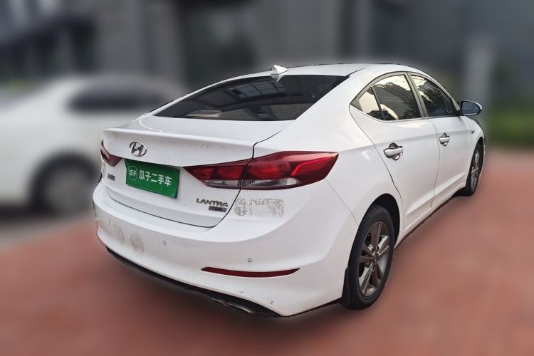 Used Hyundai Elantra (6th Generation / Lingdong) 2016 1.4T Dual-Clutch Xuan Dong · Dynamic Version Rear Right 45 Deg