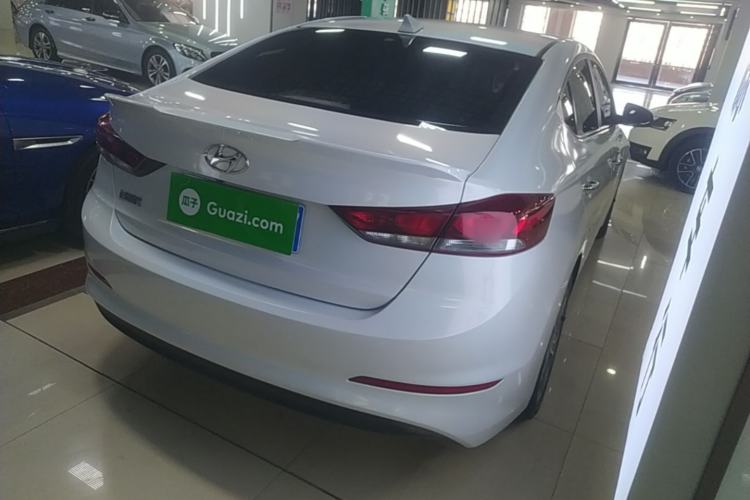 Used Hyundai Elantra (6th Generation / Lingdong) 2016 1.6L Automatic ZhiXuan – Elite Version Rear Right 45 Deg
