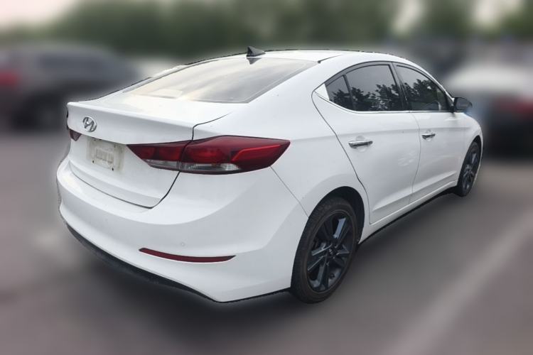 Used Hyundai Elantra (6th Generation / Lingdong) 2016 1.6L Automatic ZhiXuan – Elite Version Rear Right 45 Deg