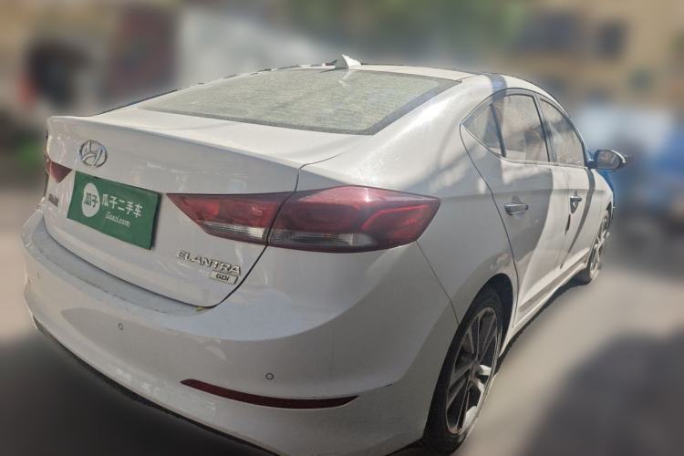 Used Hyundai Elantra (6th Generation / Lingdong) 2016 1.6L Automatic ZhiXuan · Luxury Version Rear Right 45 Deg